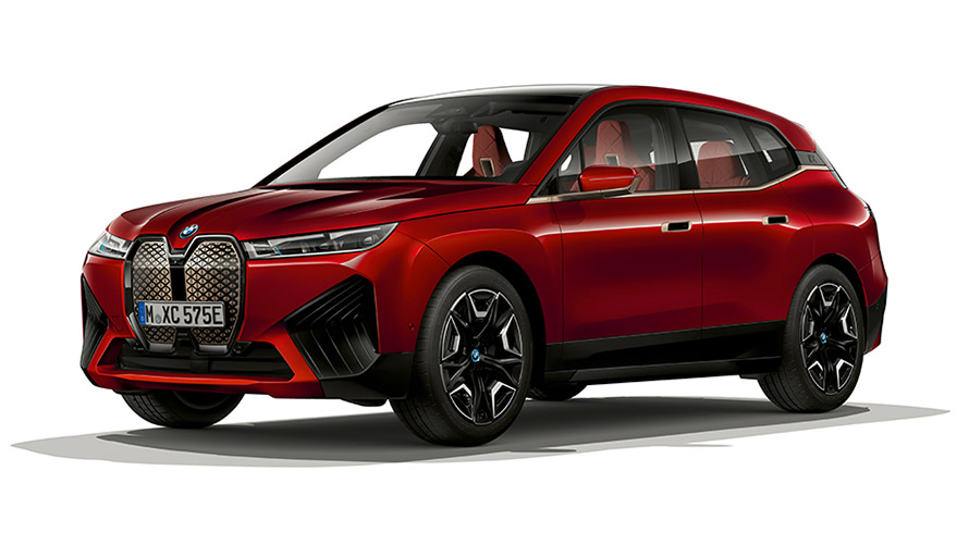 BMW X シリーズ、BMW iX I20 斜めからのサイド・ビュー BMW X シリーズ、BMW iX I20 斜めからのサイド・ビュー