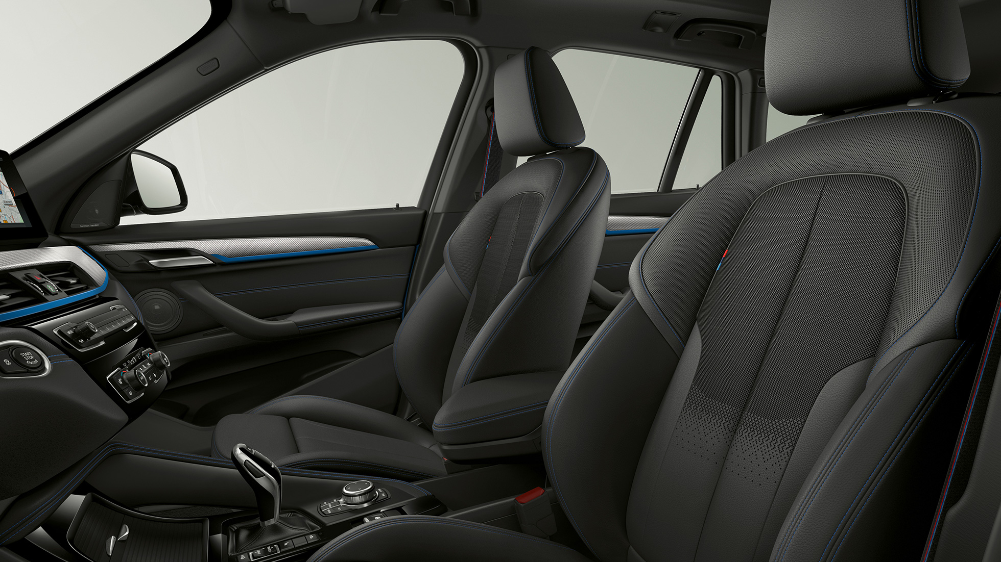 BMW X1、M Sportモデル、シート表面 F48 BMW X1、M Sportモデル、インテリア、シート表面に焦点 F48