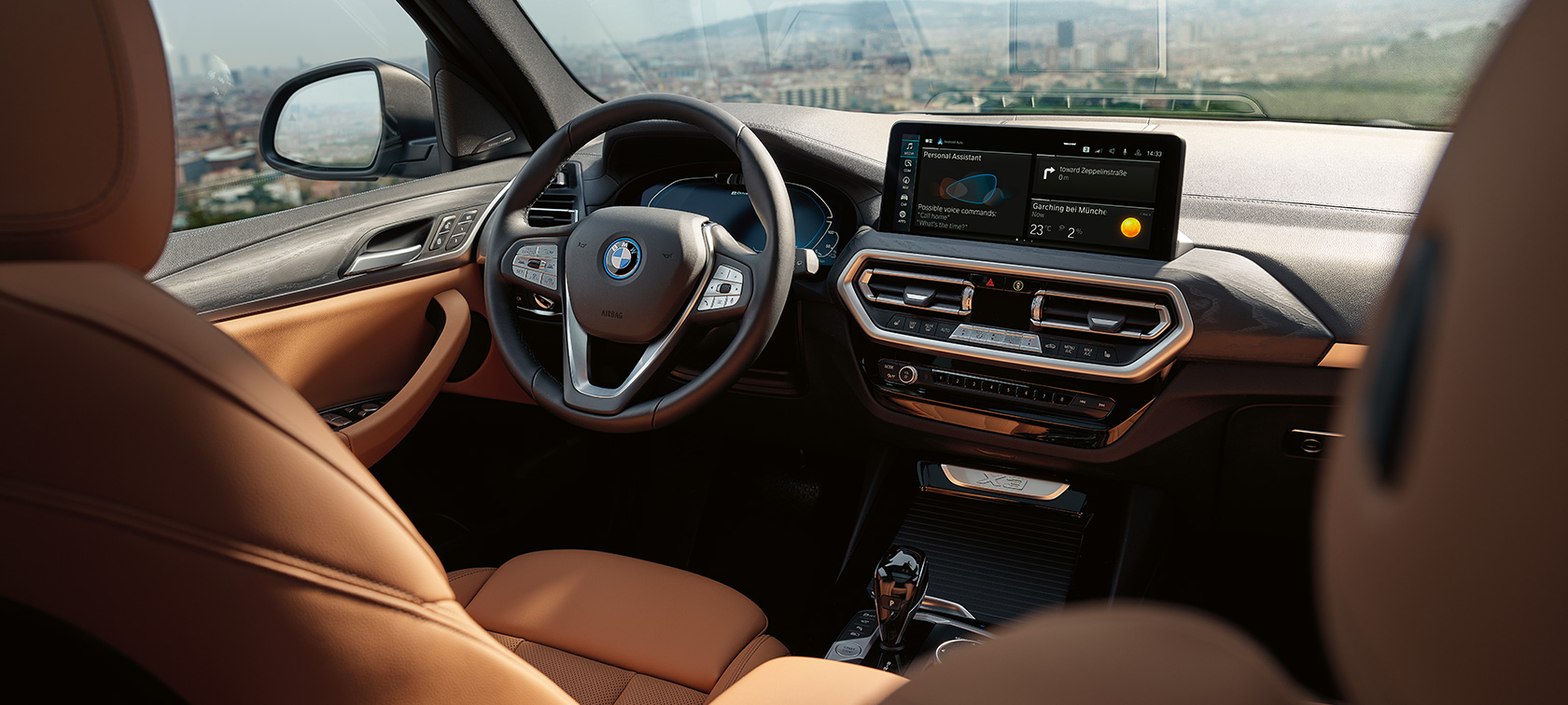 BMW X3 G01 デザイン・ハイライト 内装材 センサテック・コニャック 2021 BMW X3 G01 デザイン・ハイライト 内装材 センサテック・コニャック 2021