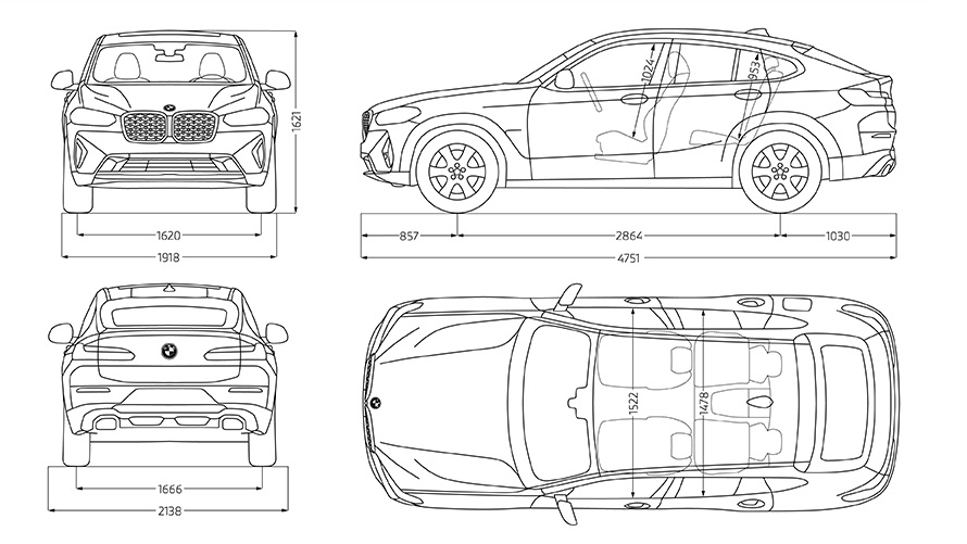 BMW X4 G02 主要諸元 2021 BMW X4 G02 主要諸元 2021