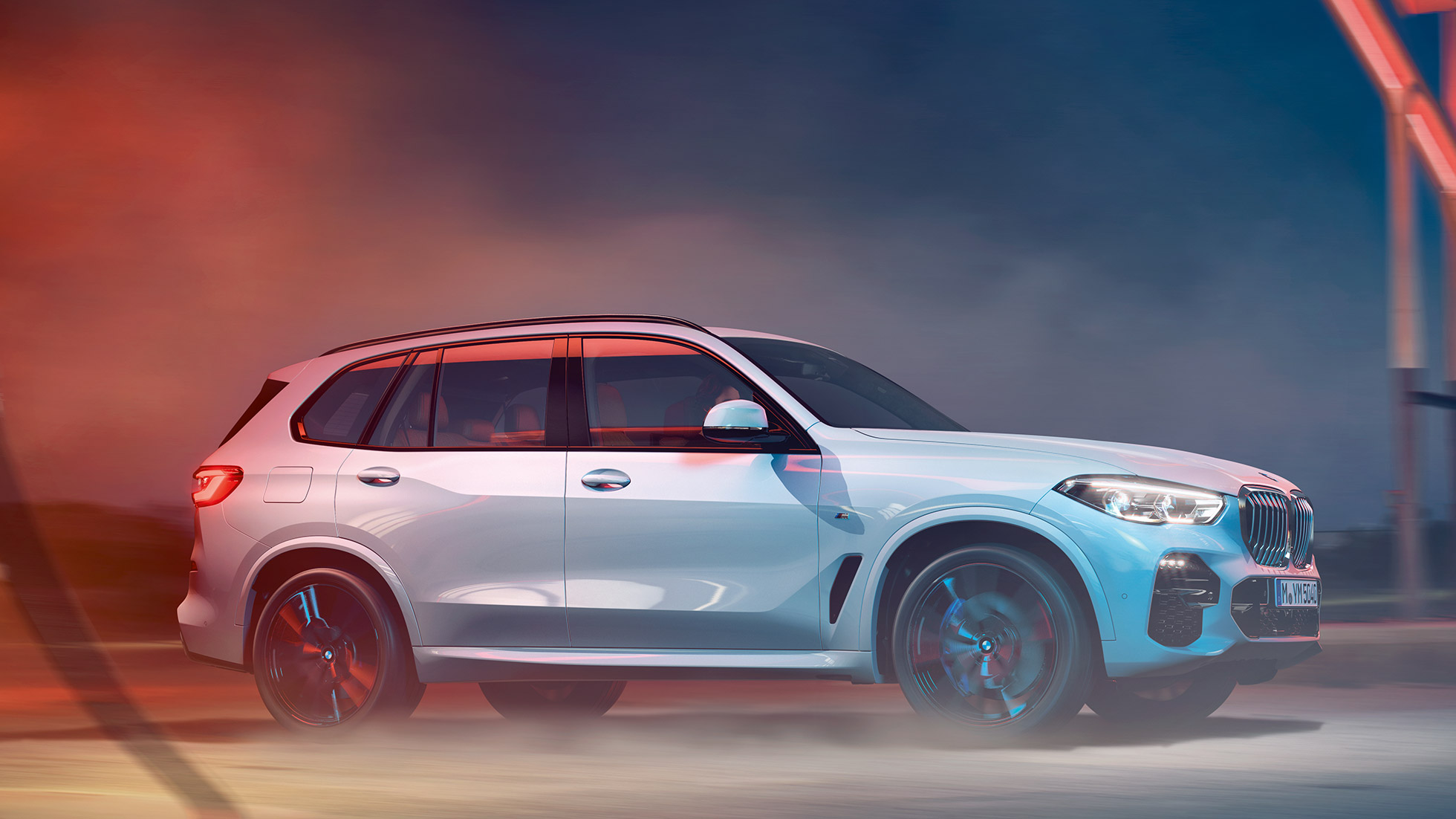 BMW X5 G05 2018 サイド・ビュー BMW X5 G05 2018 ミネラル・ホワイト・メタリック サイド・ビュー