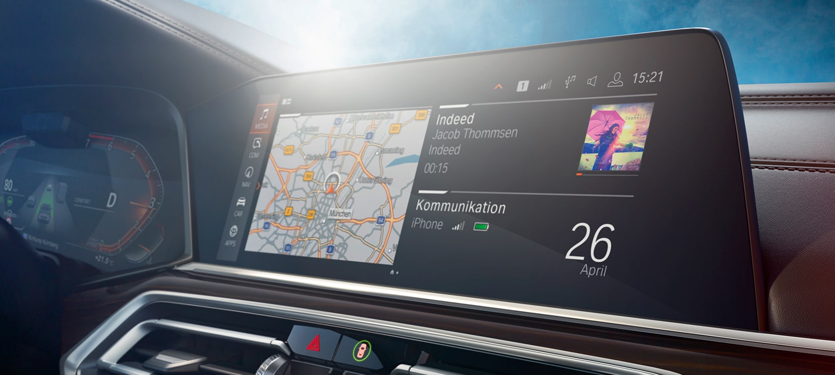 コントロール・ディスプレイ BMW X5 コントロール・ディスプレイ BMW X5 G05 2018 コックピット