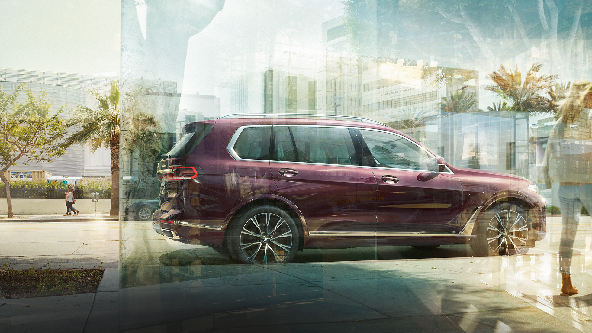 BMW Individual X7 サイドビュー 横から見たBMW Individual X7