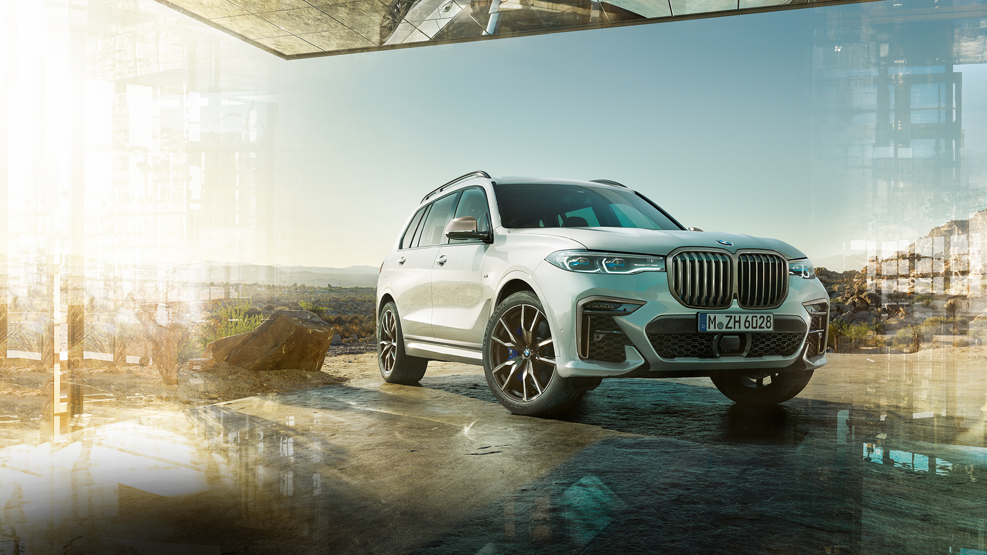 BMW X7 インテリア G07 BMW X7 インテリア――3列目シートからの視点 G07