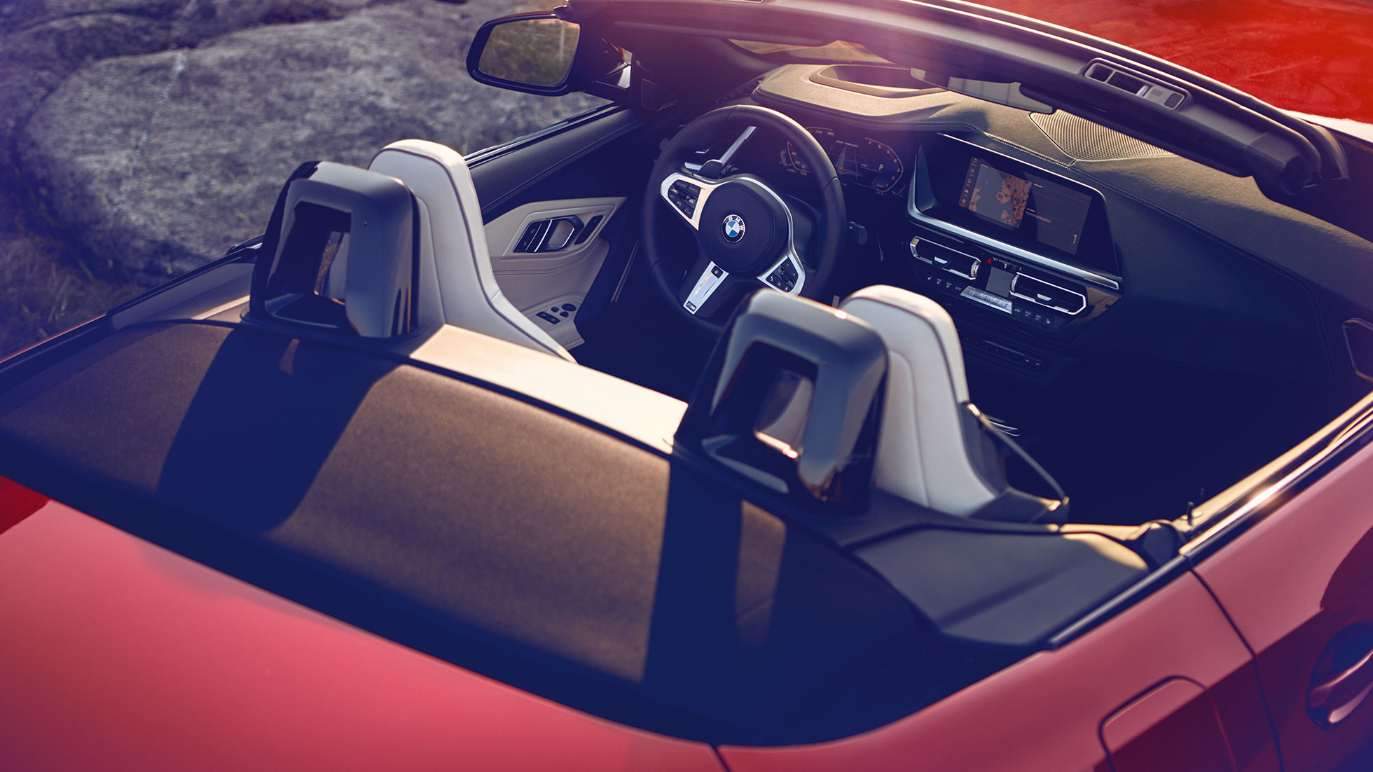 BMW Z4 ロードスターのフロントシート G29 BMW Z4 ロードスターのフロントシートの様子 G29