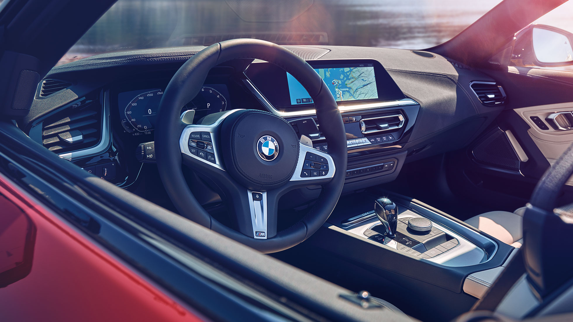 BMW Z4 ロードスターのコックピット G29 BMW Z4 ロードスターのコックピット内の様子 G29