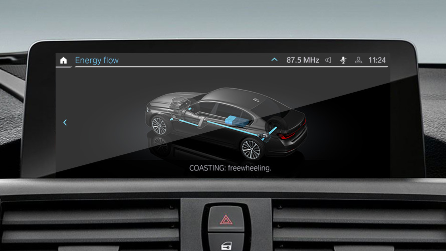 コースティング機能 BMW EfficientDynamics コースティング機能
