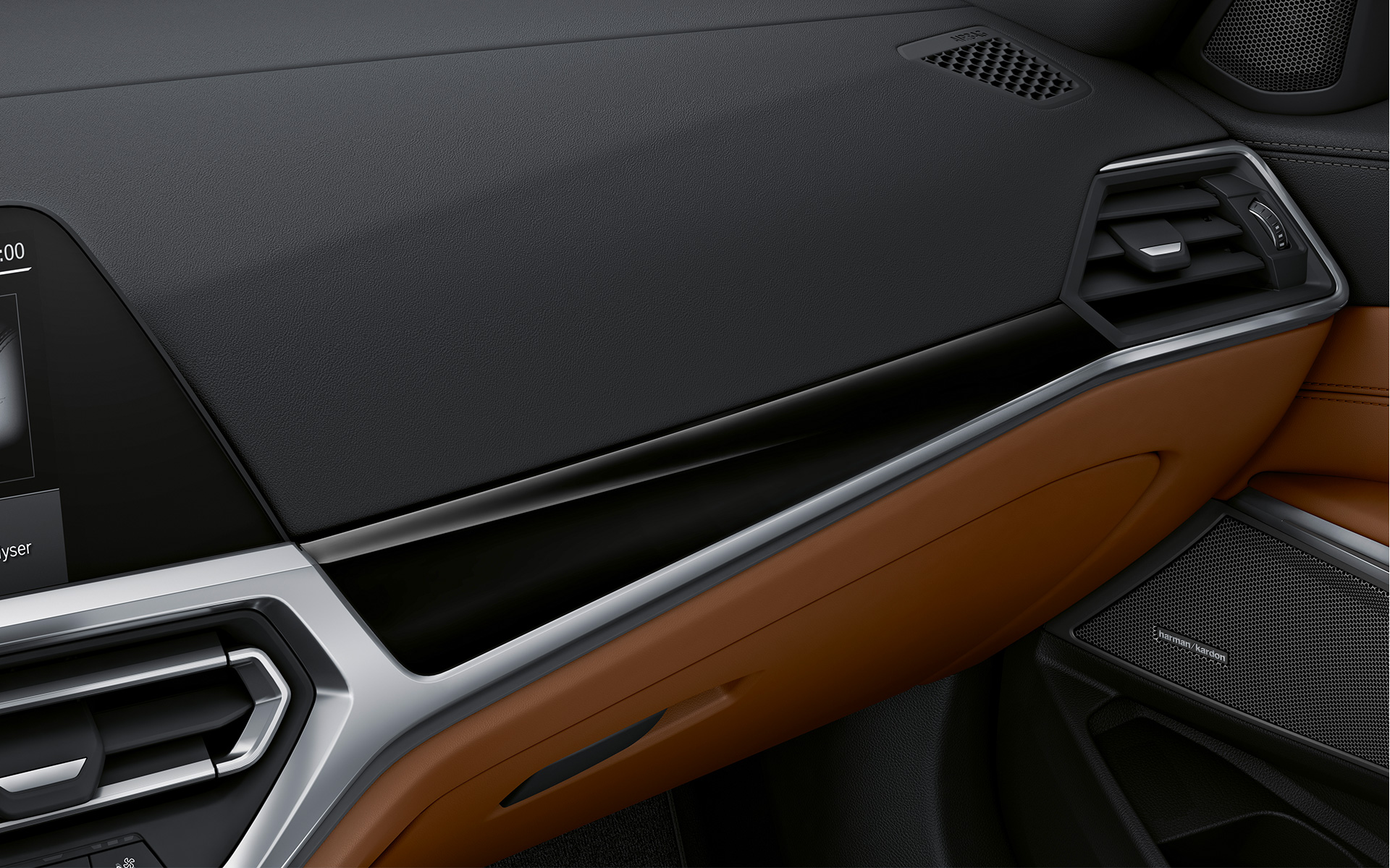 BMW Individual ピアノ・フィニッシュ・ブラック・トリム クローズアップ BMW Individual ピアノ・フィニッシュ・ブラック・トリム クローズアップ