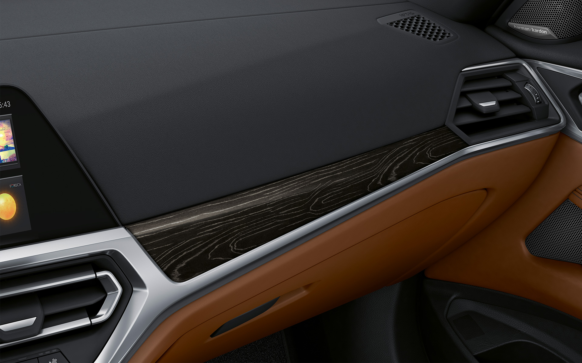 BMW Individual ファインライン・ブラック・ウッド・トリム/シルバー・エフェクト クローズアップ BMW Individual ファインライン・ブラック・ウッド・トリム/シルバー・エフェクト クローズアップ