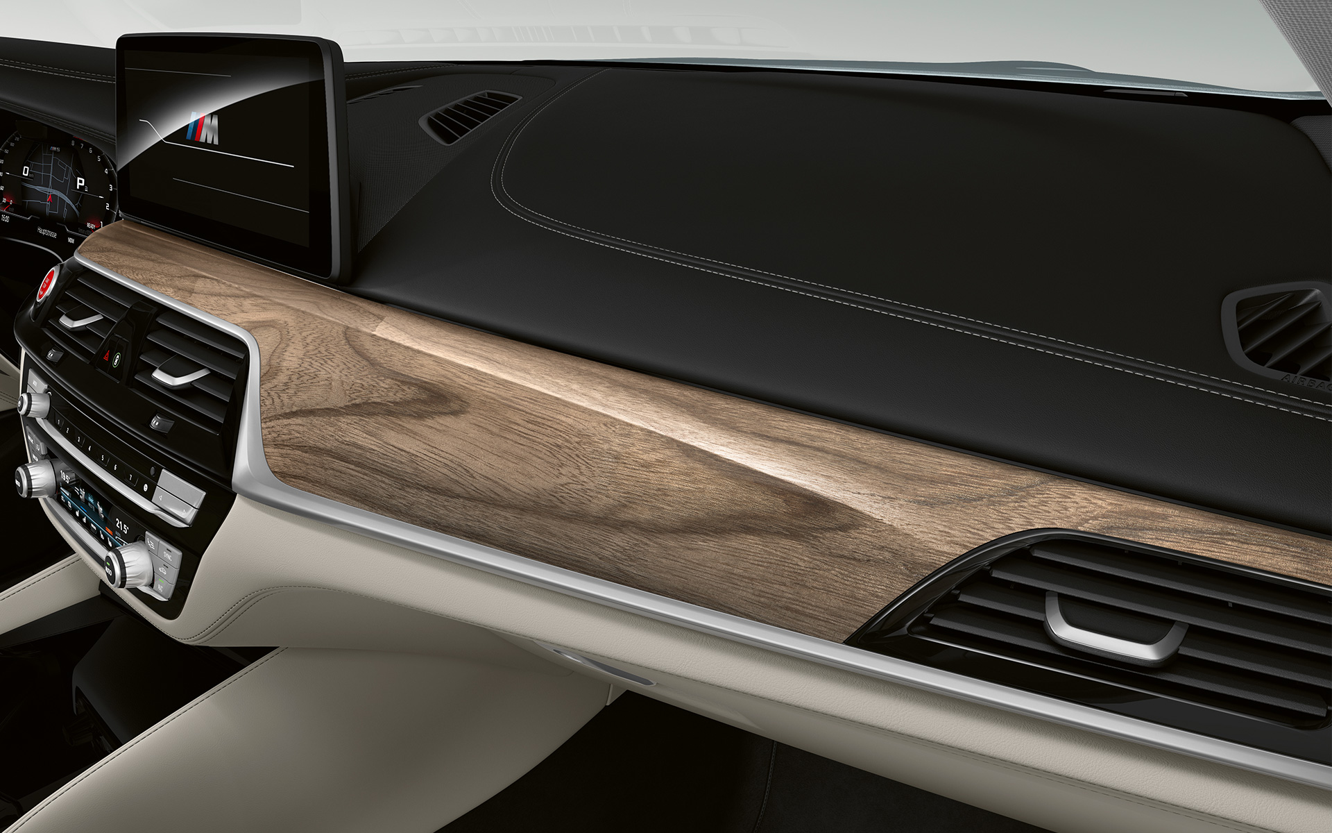 BMW Individualセン・ライト・ブラウン・トリム クローズアップ BMW Individualセン・ライト・ブラウン・トリム クローズアップ