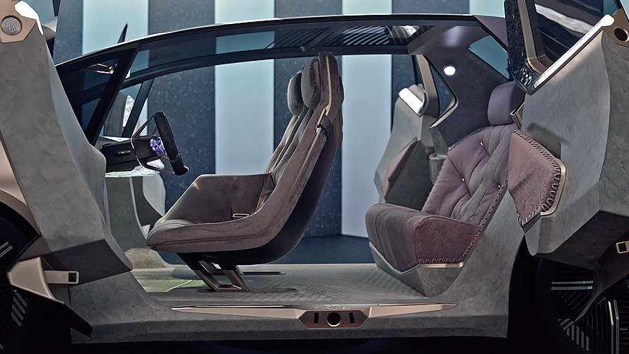 ムービー インテリア・デザイン BMW i Vision Circular 2021 BMW i Vision Circular 2021コンセプト・カー インテリア・デザイン ムービー