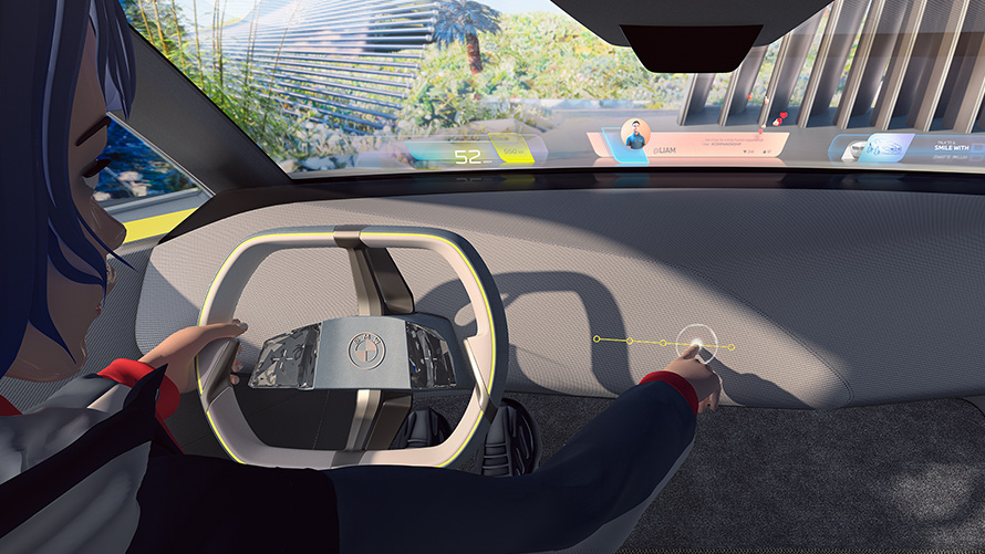 BMW i Vision Dee インタラクティブ・コミュニケーション BMW i Vision Dee インタラクティブ・コミュニケーション