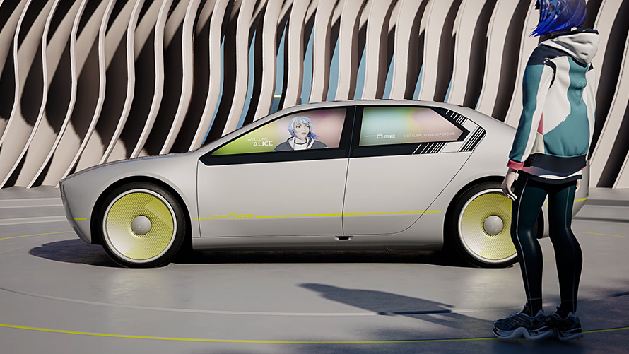 BMW i Vision Dee パーソナル・アバター BMW i Vision Dee ビジョン・ビークル パーソナル・アバター