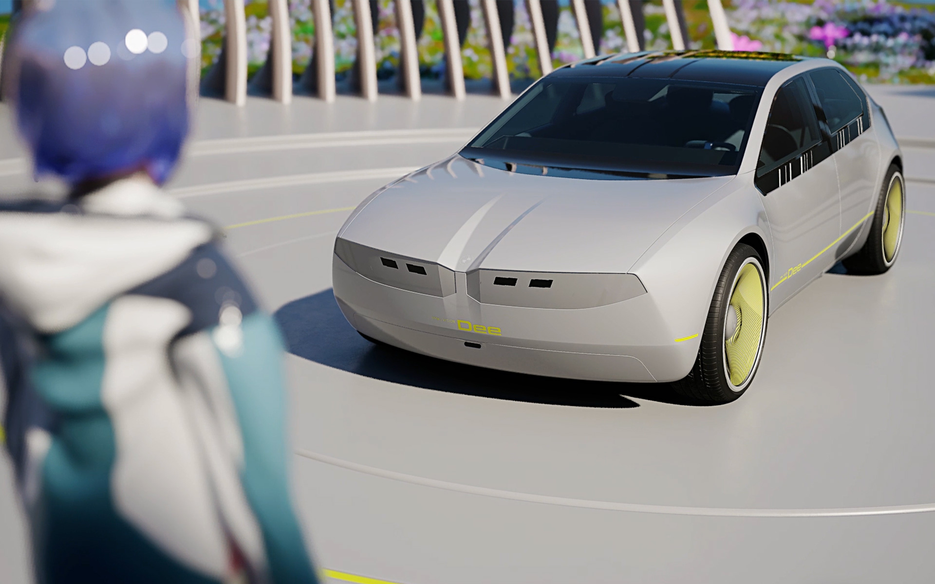 BMW i Vision Dee エクステリア フロント・マスク