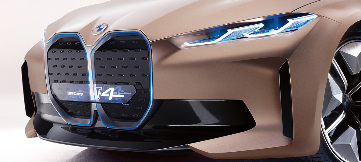 BMW Concept i4 2020 G26 画像1 BMW Concept i4 2020 G26 電気自動車 BMW グラン クーペ 画像1