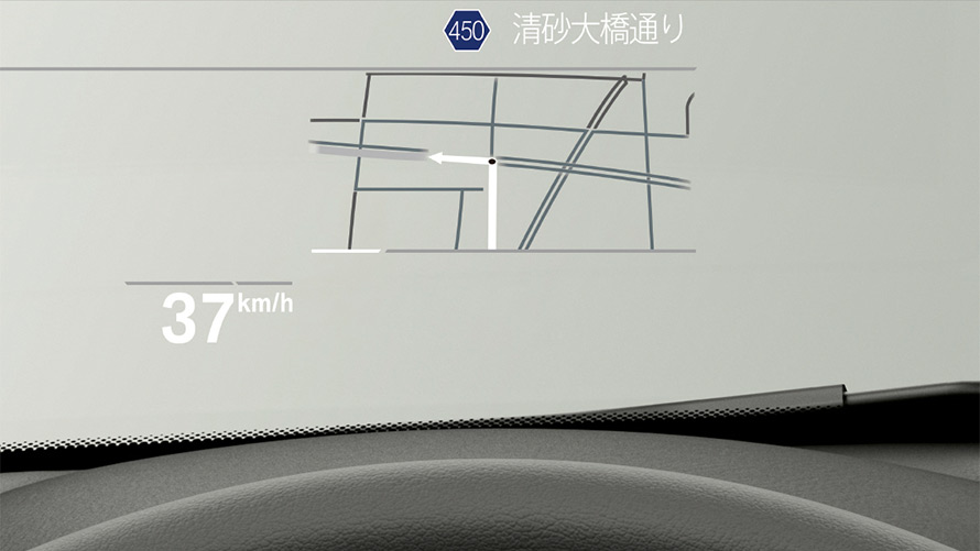 BMW X1、ヘッドアップディスプレイ。F48 BMW X1のインテリア、BMWヘッドアップディスプレイ。F48