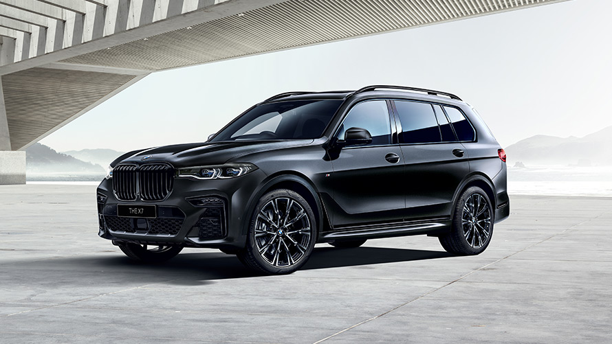 BMW X7 xDrive40d Edition in Frozen Black Metallic BMW X7 xDrive40d Edition in Frozen Black Metallic