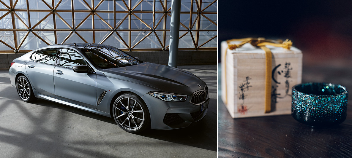 BMW 8 シリーズ グランクーペ 1週間試乗モニター と岡田紫峰氏 作の乾漆ぐい呑み(1名様) BMW 8 シリーズ グランクーペ 1週間試乗モニター と岡田紫峰氏 作の乾漆ぐい呑み(1名様)