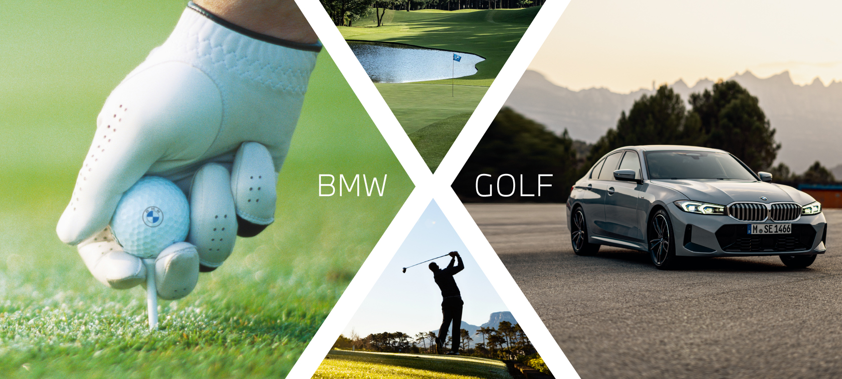 BMW × GOLF。境地を追求するスポーツの愉悦はここに。 BMW × GOLF。境地を追求するスポーツの愉悦はここに。