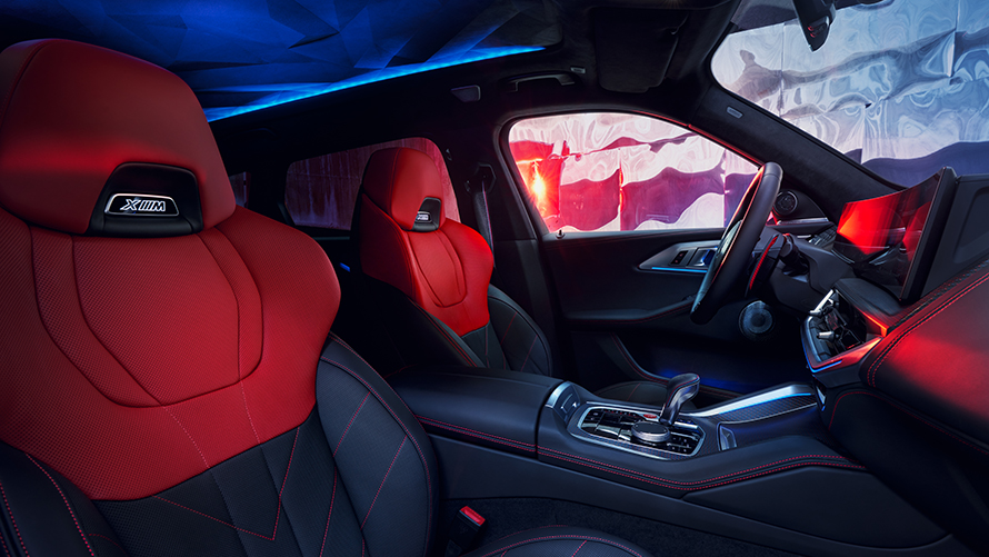 BMW XM LABEL RED