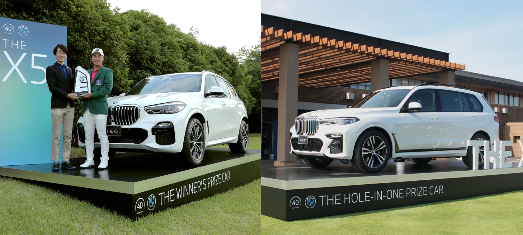 BMWは20年以上、国際的なゴルフシーンとともにあり、 日本ではプロゴルフトーナメントに継続的に 協賛をおこなっています。 BMWは20年以上、国際的なゴルフシーンとともにあり、 日本ではプロゴルフトーナメントに継続的に 協賛をおこなっています。