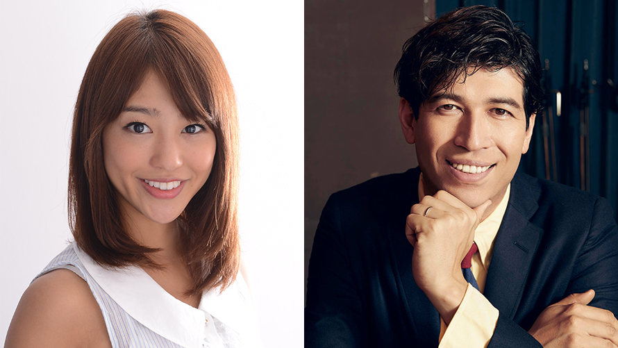 Stage areaを盛り上げていただくMC岡副さん&サッシャさん Stage areaを盛り上げていただくMC岡副さん&サッシャさん