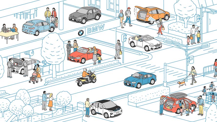 BMWなら新車購入から 3年間の安心を、無償で。 BMWなら新車購入から 3年間の安心を、無償で。