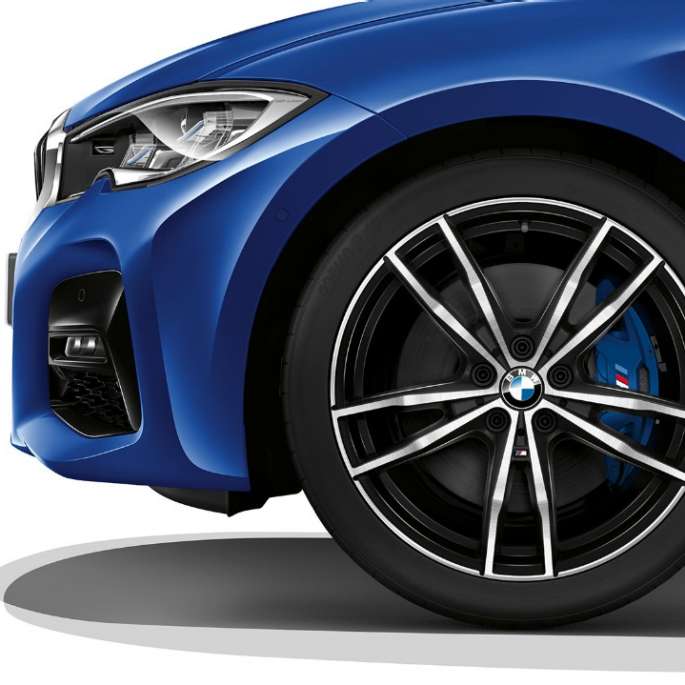 BMW 3シリーズ セダン M Sport、ライト・アロイ・ホイール BMW 3シリーズ セダン M Sport、ライト・アロイ・ホイールのクローズ・アップ